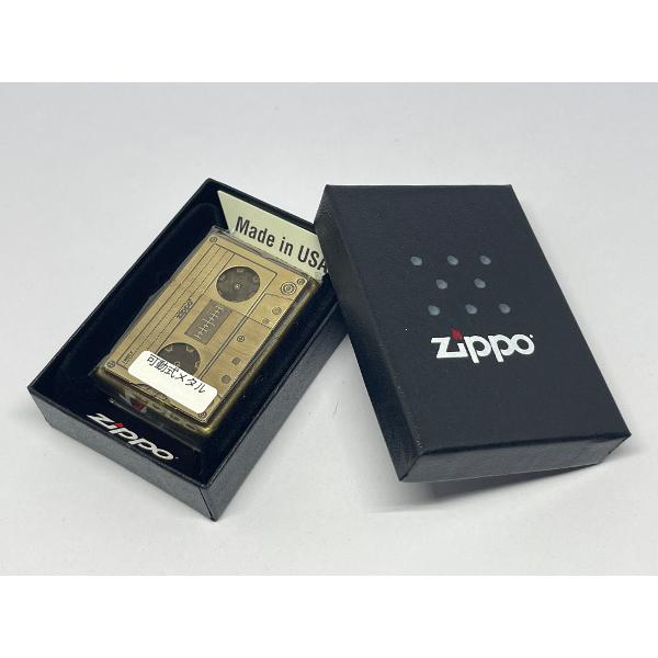 ZIPPO[ジッポー]CASSETTE TAPE カセットテープ 真鍮バレル 2BBM-CT | ZIPPO | 03