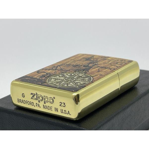 ZIPPO[ジッポー] COMPASS(ゴールド) 2BI-COMPASS |  | 02