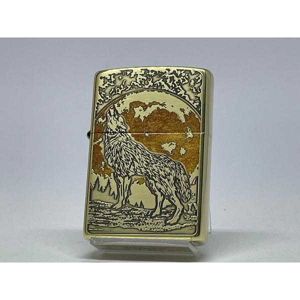 ZIPPO[ジッポー]WOLF DESIGN ウルフデザイン 真鍮いぶし 2BI-WOLF | ZIPPO