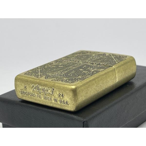 ZIPPO[ジッポー]CROSS アラベスク＆クロス 真鍮いぶし 2BIB-CROSS | ZIPPO | 02
