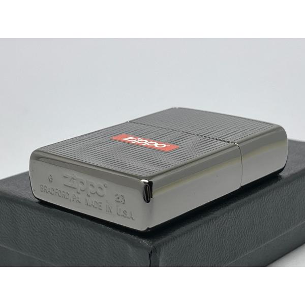 ZIPPO[ジッポー]両面加工 DOT & LOGO ドット＆ ロゴ ブラック 2BN-CUTLOGO |  | 02