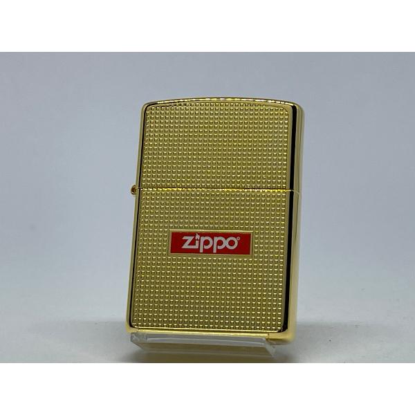 ZIPPO[ジッポー]両面加工 DOT & LOGO ドット＆ ロゴ ゴールド 2G-CUTLOGO | 