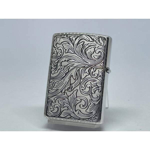 ZIPPO[ジッポー]両面加工 ARABESQUE WINDY アラベスクウインディ 銀いぶし 2SI-ARWINDY |  | 01