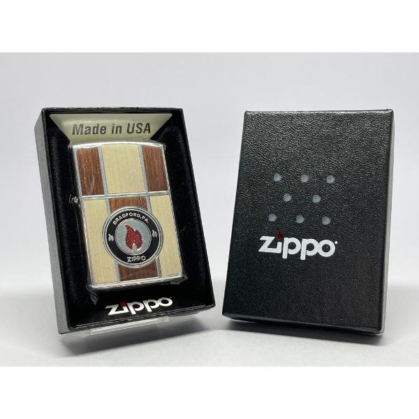 ZIPPO[ジッポー]両面加工 ZIPPO LOGO ジッポーロゴ ブラウン 2SI-FLBW |  | 03