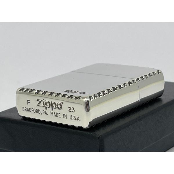 ZIPPO[ジッポー] ENGRAVE クロスリューター 銀いぶしメッキ 2SI-ZRT |  | 03