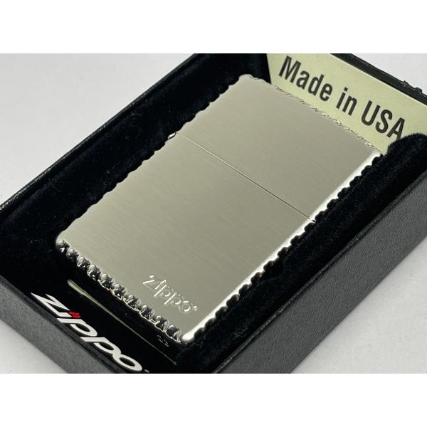 ZIPPO[ジッポー] ENGRAVE クロスリューター 銀メッキサテーナ 2SS-ZRT | 