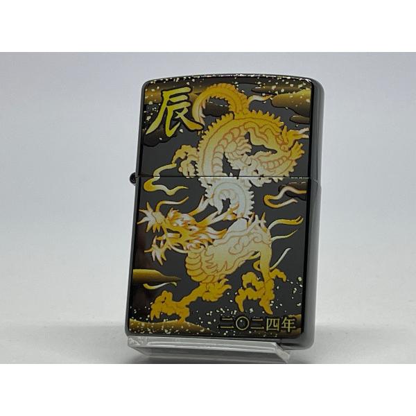 ZIPPO[ジッポー] 2024年干支「辰」黒チタンコーティング 受注生産品 2TIBK-DR | ZIPPO