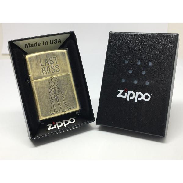 ZIPPO[ジッポー]ユーズドフィニッシュスカル LAST BOSS (ラスボス的あの人へ)2UDB-BOSS | ZIPPO | 03