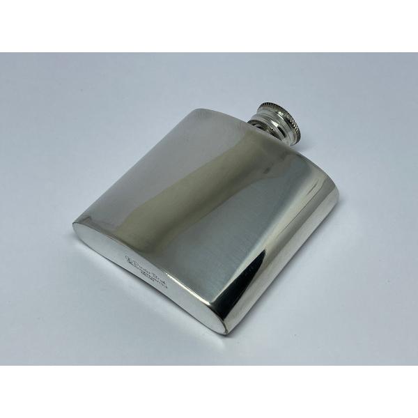Pinder Bros[ピンダー・ブロス]ピューター ウイスキーボトル・プレーン 3.0oz じょうご付 6-60609-61_1