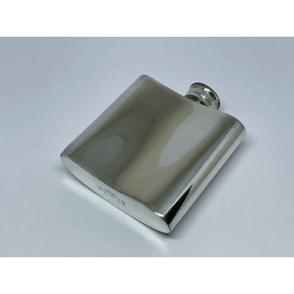 Pinder Bros[ピンダー・ブロス]ピューター ウイスキーボトル・プレーン 3.0oz じょうご付 6-60609-61_2