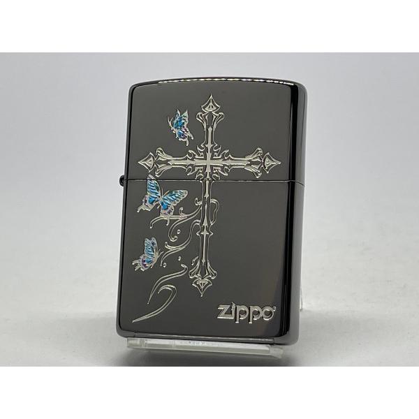 ZIPPO[ジッポー]Flying Butterflies Around The Cross FBAC BK 1201S893 | ZIPPO