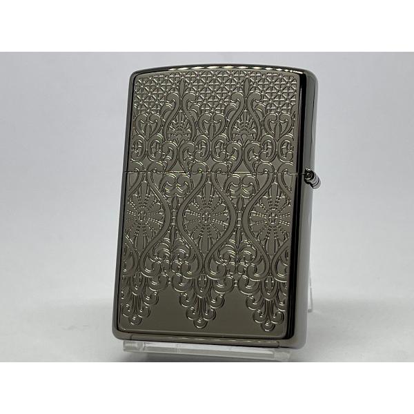 ZIPPO[ジッポー] 両面加工 ヨーロピアン レース European Lace TC(B)ブラックグレイ |  | 01