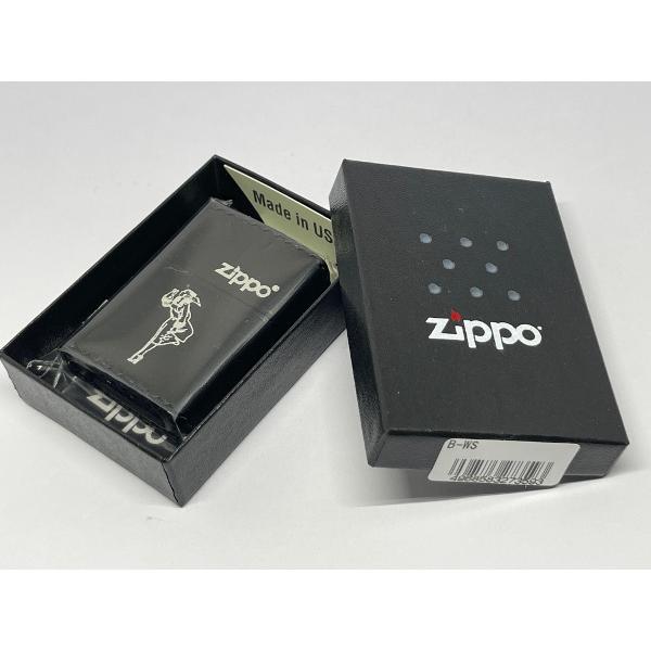 ZIPPO[ジッポー]革巻き WINDY ウインディ ブラック B-WS | ZIPPO | 04