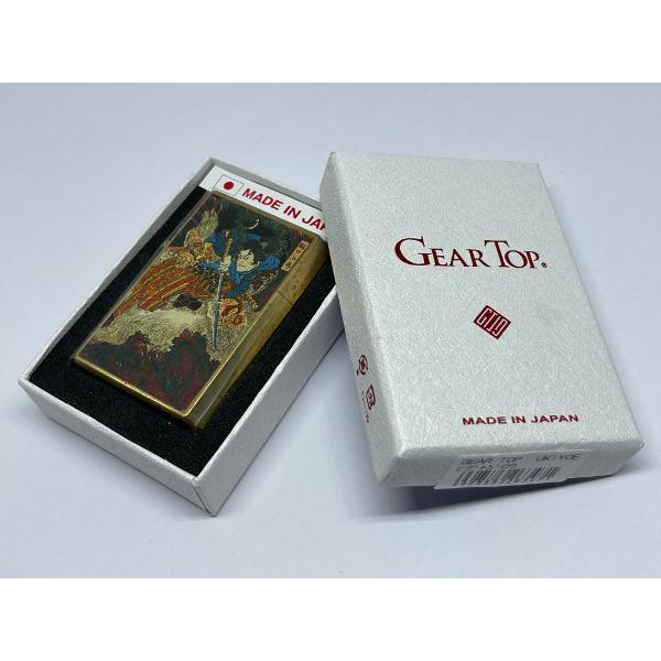 レア物！昭和レトロ！STAR CASE NY カクテル バトラー自動グラス運び機 GEAR TOP[ギアトップ]ワイルドブラスオイルライター 浮世絵 樋口