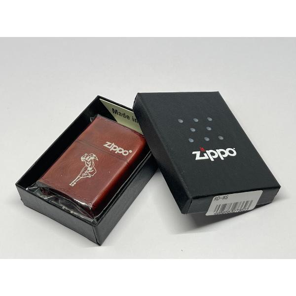 ZIPPO[ジッポー]革巻き WINDY ウインディ レッド RD-WS | ZIPPO | 04