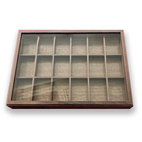 ウォルナット ライターコレクションケース | 