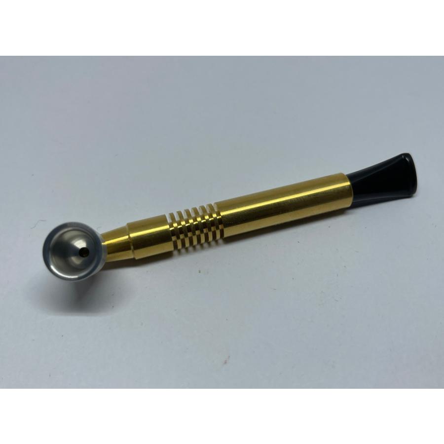 柘製作所 BLACK SPIDER ワンショットパイプ・ブラス-S #40900 |  | 02