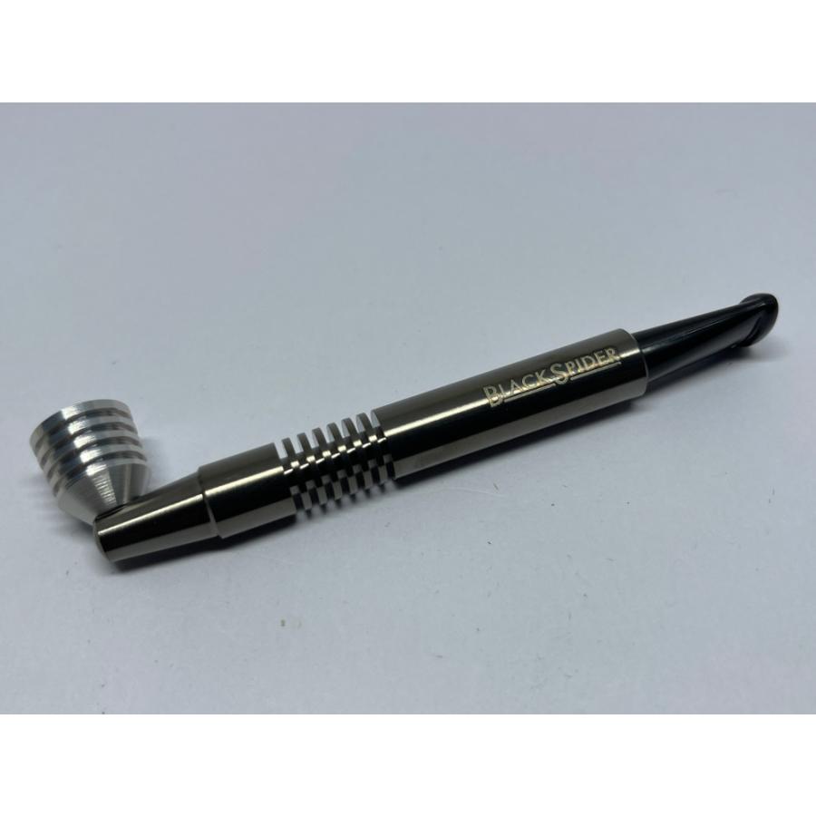 柘製作所 BLACK SPIDER ワンショットパイプ・ブラック-S #40901 | 