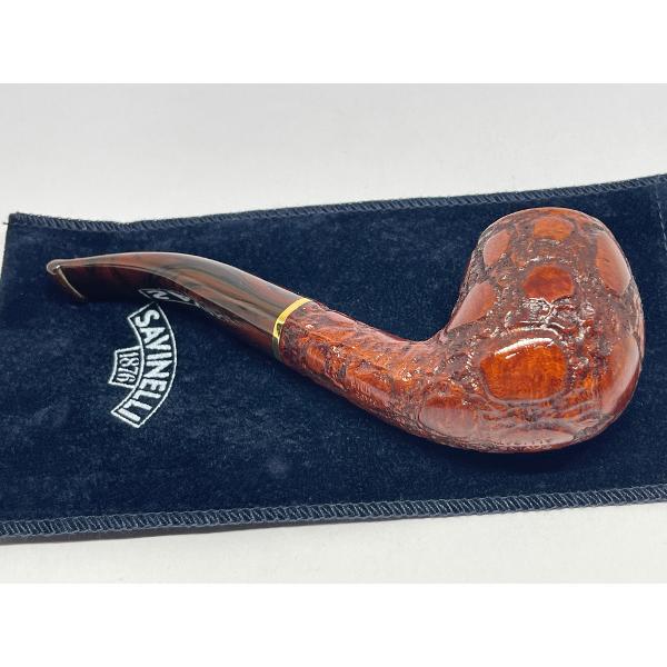 パイプ SAVINELLI サビネリ アリゲーター・ブラウン・677 #44305 |  | 06