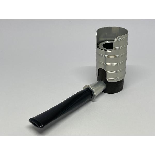 柘製作所 パイプ ツゲ・メタルシリーズ ツゲ・G9 サンダーストーム・シルバー #45326 |  | 02