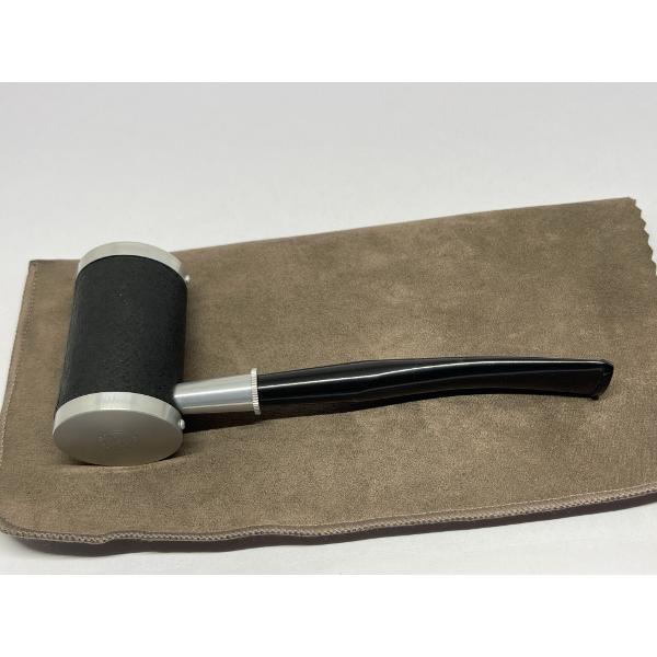柘製作所 パイプ ツゲ・メタルシリーズ メタルタンカード・レザーブラック #45370 |  | 05