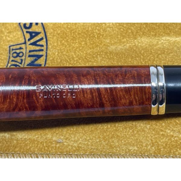 パイプ SAVINELLI PUNTOORO 804KS(サビネリ・ポントーロ・804KS)銀巻