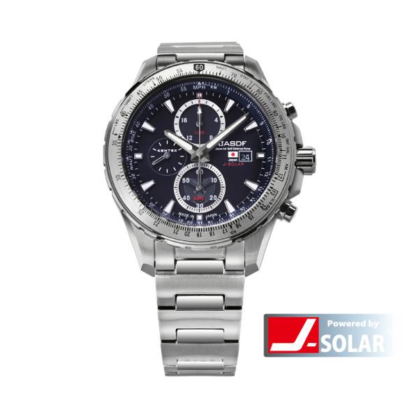 [ケンテックス]Kentex 航空自衛隊ソーラープロフェッショナルモデル クロノグラフ S802M-01 | 