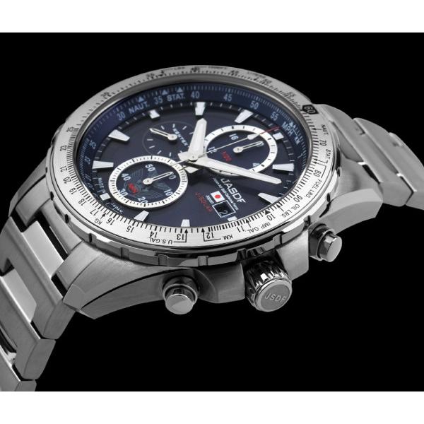 [ケンテックス]Kentex 航空自衛隊ソーラープロフェッショナルモデル クロノグラフ S802M-01 |  | 01