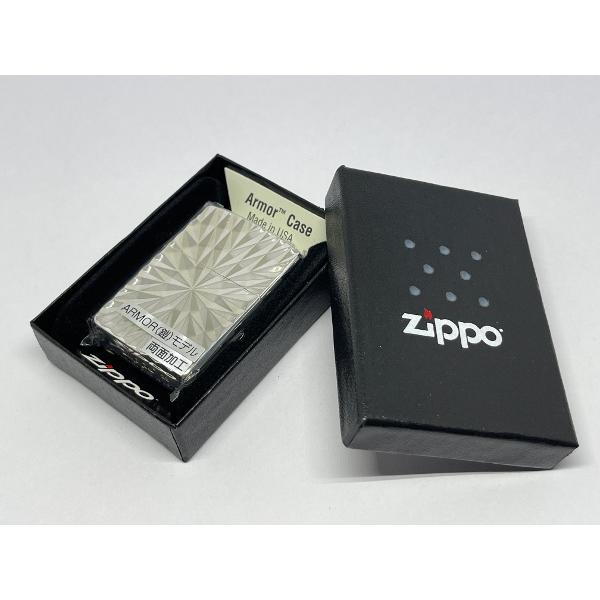 ZIPPO（ジッポー） ZIPPO[ジッポー]両面加工 #162アーマー(鎧)ダイヤ 