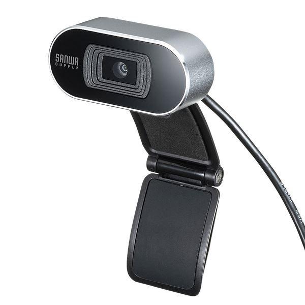 最も  送料無料サンワサプライ オートフォーカスWEBカメラ（シルバー） CMS-V45S Webカメラ