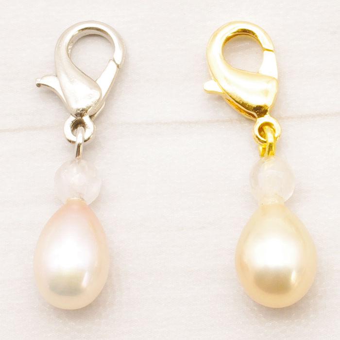 マスクにつけるチャーム　淡水真珠付きマスクアクセサリー【単品・１個販売】 |  | 01