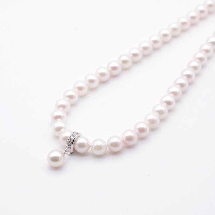 8−8.5mm あこや真珠ネックレス&イヤリングまたはピアス 8−8.5mm あこや真珠ネックレス&イヤリングまたはピアス