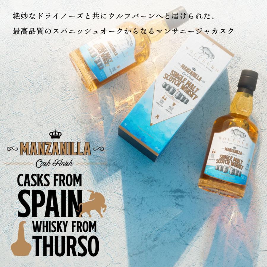 ウルフバーン マンサニーリャ カスクフィニッシュ 46度 700ml【並行