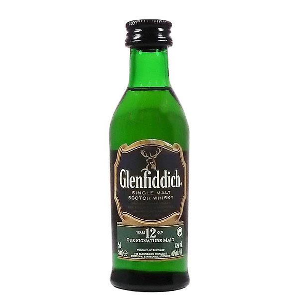 グレンフィディック 12年 40度 ミニチュア 50ml【並行輸入品