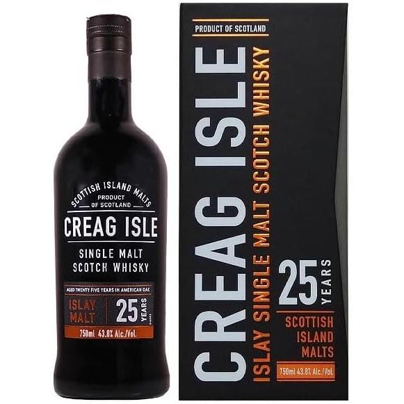 【希少品】CREAG ISLE25年シングルモルトスコッチウイスキー 750ml クレイグアイル 25年 43.8度 750ml【正規品】 : SONOMA - 通販 - Yahoo