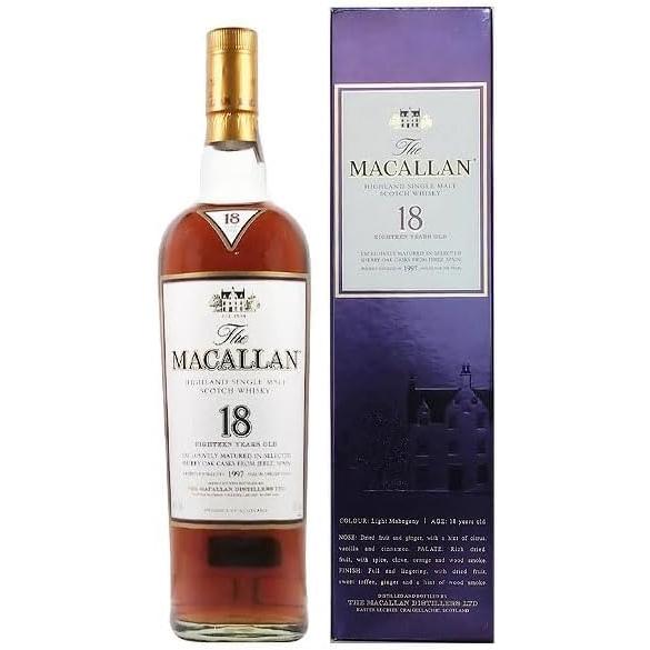 未開封マッカラン18年 700ml 43度 MACALLAN ザ・マッカラン マッカラン 18年 1997 43度 700ml【正規品】 : SONOMA