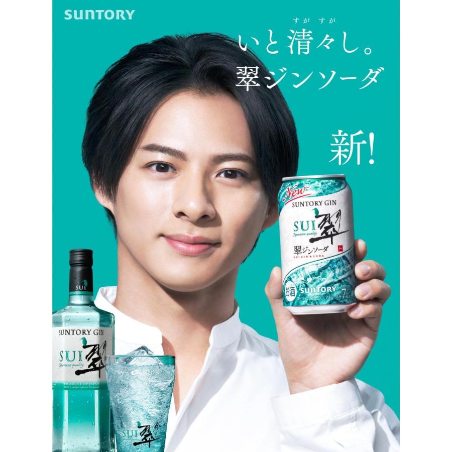 サントリー ジャパニーズジン 翠（SUI）40度 1800ml×6本 1ケース PET