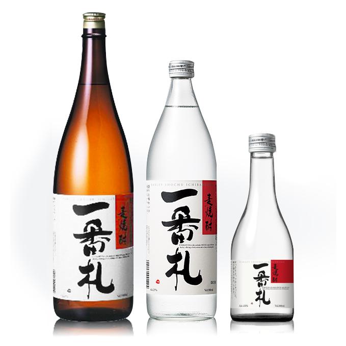 麦焼酎 一番札 25度 900ml【ニッカウヰスキー株式会社 東京都