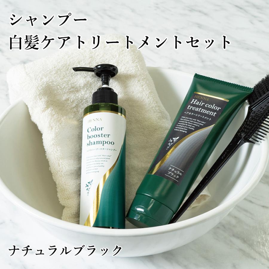 生活の木【白髪用】ヘアカラートリートメントナチュラルブラック 2本