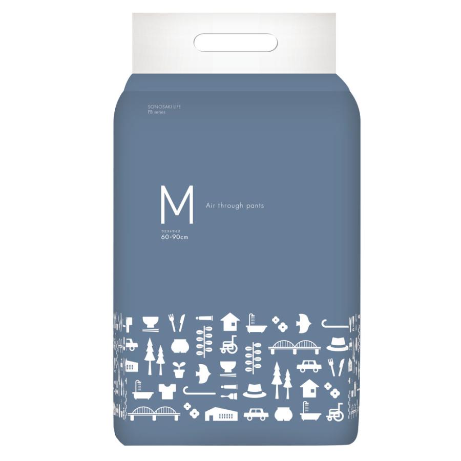SONOSAKI LIFE PB シリーズ 介護のツクイ エアスルーパンツ Mサイズ 計