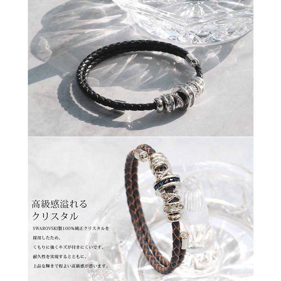 スワロフスキー ブレスレット 3カラー レディース 2連ブレスレット フリーサイズ ピンクアクセサリ 本革 レザー 牛革 パーティー プレゼント white day スワロフスキー ブレスレット 3カラー レディース 2連ブレスレット フリーサイズ ピンクアクセサリ 本革 レザー 牛革 パーティー プレゼント white day