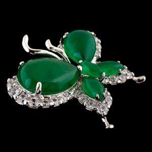 SWAROVSKI（スワロフスキー） ブローチ チョウモチーフ 蝶 バタフライ