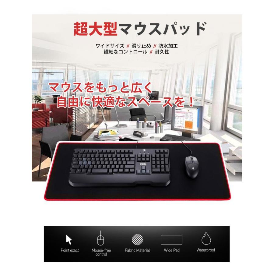 マウスパッド 超大型 マウスパッド キーボード メール便送料無料 肘 疲労軽減 光学式 レーザー式 ブルーled式対応 デザイナー ポイント消化 Ggook 800 Mouse Pad Queens Land 通販 Yahoo ショッピング
