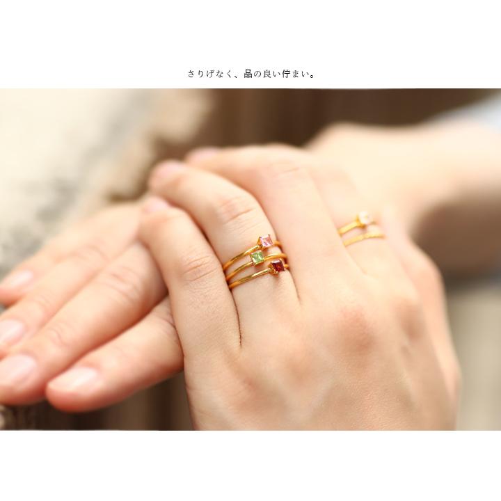 Muze Jewelry 指輪 極細リング ピンキーリング 天然石 誕生石 Sv925 プラチナ仕上げ ゴールドメッキ スリム シンプルリング 一粒リング 重ねづけ Muze Sv Fr024 Queens Land 通販 Yahoo ショッピング
