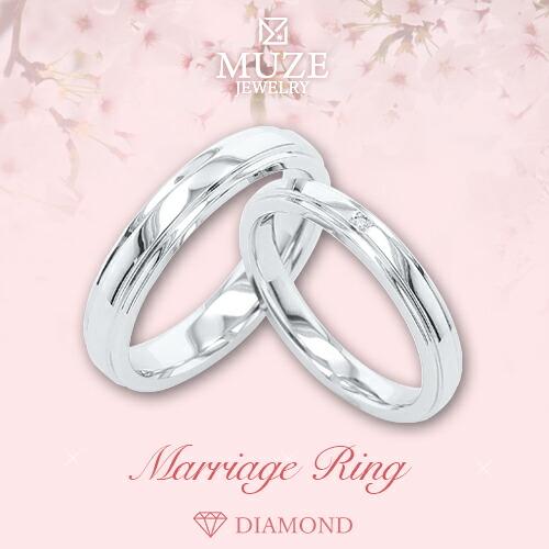 結婚指輪 ペアリング プラチナ 刻印 名入れ無料 2本セット マリッジ