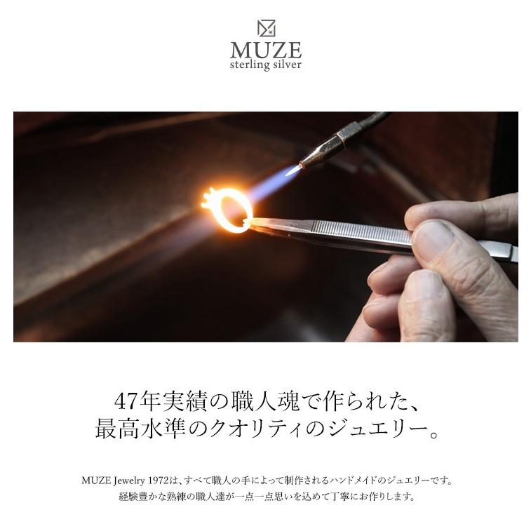 MUZE JEWELRY フラワーモチーフ SV925 ハートキューピッド 0.33ct相当 Heart&Cupid 4.5mm シルバー 金属アレルギー 女性 結婚式 結婚記念日の画像