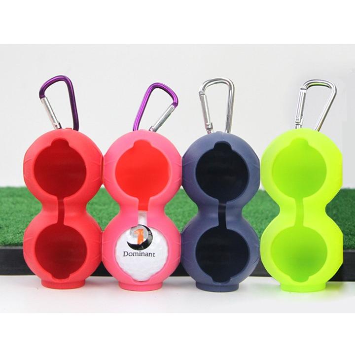 ゴルフボールホルダー シリコンホルダー ボールホルダー ボールケース ゴルフ ゴルフ用品 便利グッズ カラビナ付き 趣味 ゴルフボール入れ 日々の定番 |  | 03