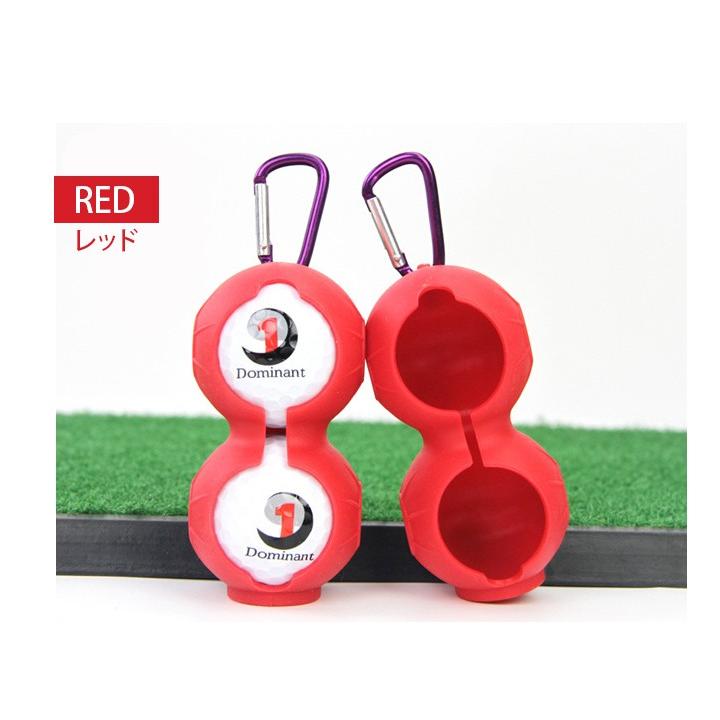 ゴルフボールホルダー シリコンホルダー ボールホルダー ボールケース ゴルフ ゴルフ用品 便利グッズ カラビナ付き 趣味 ゴルフボール入れ 日々の定番 |  | 05