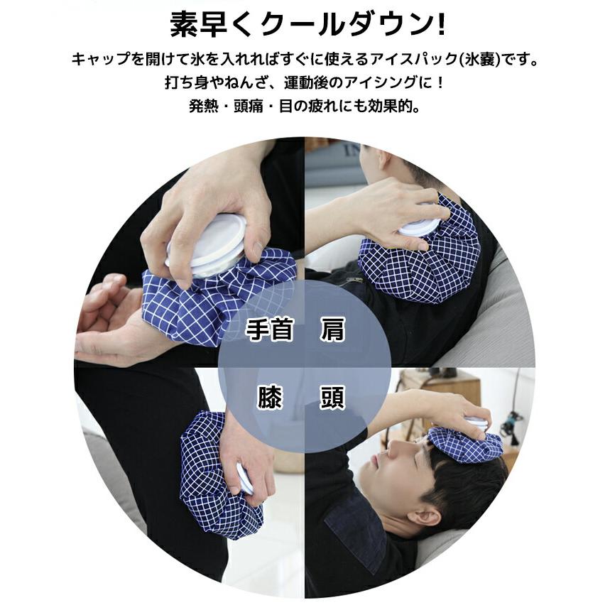 アイスバッグ 氷のう アイシング スポーツ 暑さ対策 大口径 S M 2個 Amazon.co.jp: (TUISKU) アイスバッグ 氷のう 2個セット S M