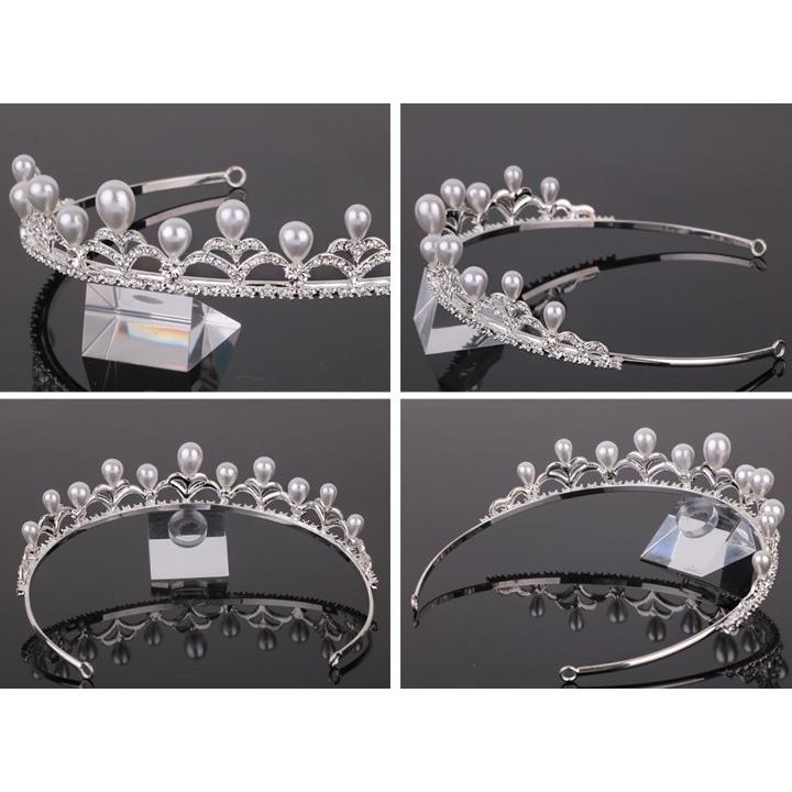 SWAROVSKI ティアラ ウェディング 結婚式 ヘアアクセサリー
